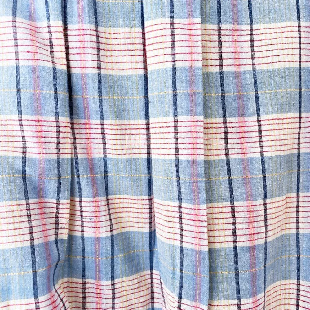 Think Positive Vintage Cotton Gauze Striped Pullover XS/S - Picture 12 of 16